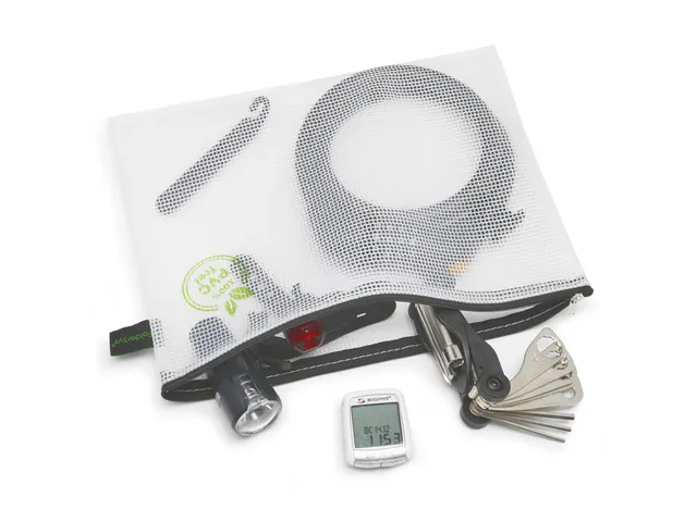 etui B5 PVC-vrij transparant met zwarte rits
