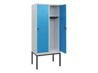 locker,HxBxD 1950x800x500mm,2vak,vak B 400mm,draaigrendel - 2
