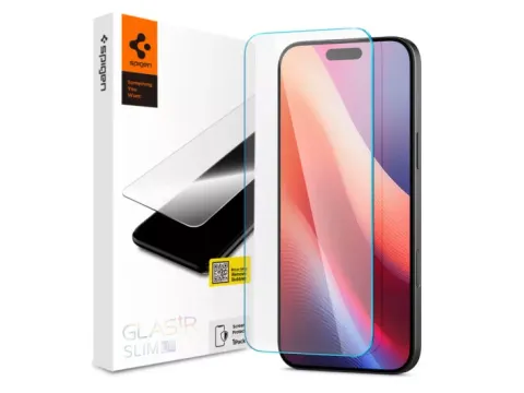 Spigen GlastR Slim iPhone 16 Pro glazen screenprotector