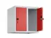 opzetkast,v. locker,2vak.,vak B 250mm,HxBxD 500x500x500mm,vleugeldeur