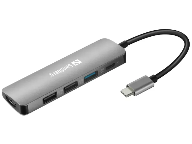 USB-C DOCK HDMI+3xUSB+PD 100W