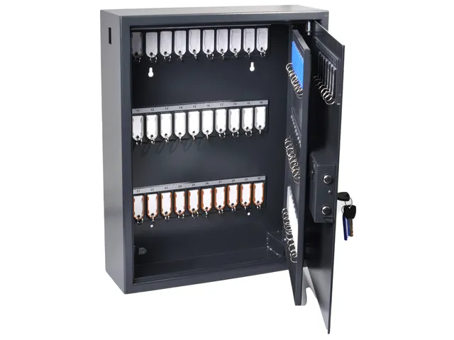 Sleutelkast Pavo magnetisch fingerprintslot 100 haken 600x480x150mm