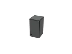 opzetkast v. kast met openslaande deuren MS-donkergrijs 740x400x445mm