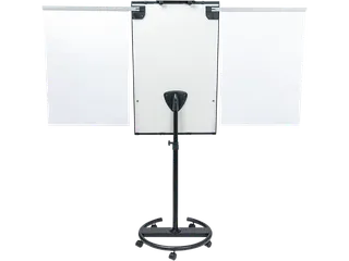 Legamaster SKETCH PRO mobiele flipover ronde voet - 5