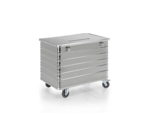 Dossierafvalbak 415 Liter Aluminium Hxbxd 1050x700x840mm