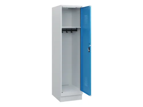 schoollocker,HxBxD 1630x400x500mm,1vak,vak B 400mm,cil.-slot,sokkel