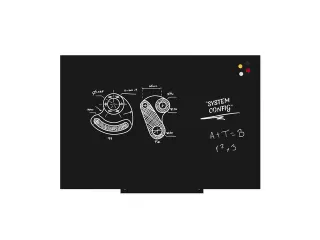 Whiteboard Rocada Skinliquid 100x150cm zwart gelakt - 4