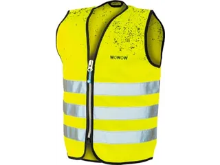 Schlamm Jacket Fluohesje Voor Kinderen Geel M - 2