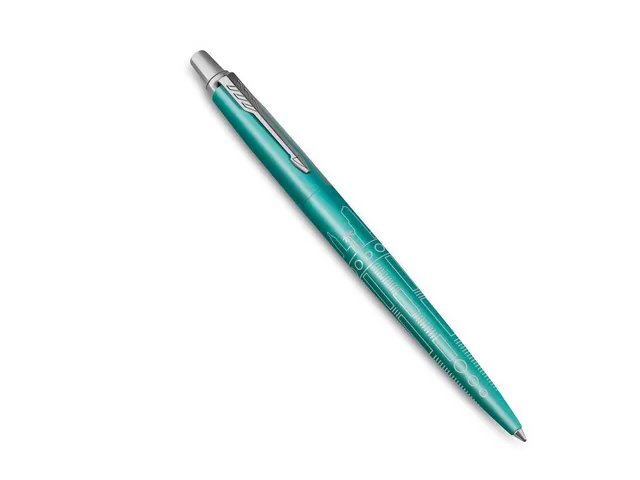 Stylo bille Parker Jotter Edition spéciale Miami Turquoise CT Medium