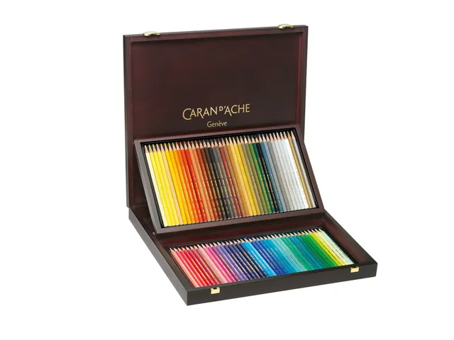Kleurpotloden Caran d'Ache Prismalo 80stuks houten doos ass