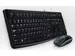 Logitech Desktop MK120, Bedraad, USB, QWERTY, Zwart, Inclusief muis