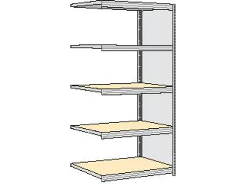 magazijnstelling,aanbouwveld,HxBxD 2000x1005x626mm,vakl. 250kg