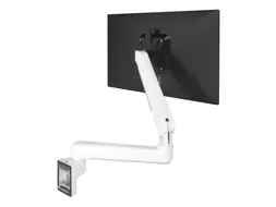 Viewprime plus monitorarm gasgeveerd 1 scherm railbevestiging Wit
