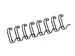 Draadrug Fellowes 14mm 34-rings A4 zwart 100stuks