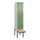 Z-garderobekast,HxBxD 2120x400x815mm,2vak,vak B 400mm,draaigrendel