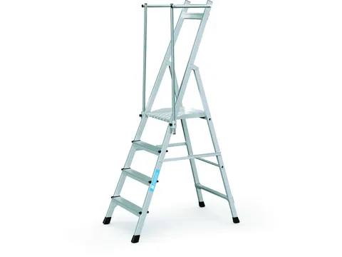 platformladder,bordes HxBxD 1740x400x400mm,7trede(n),aluminium