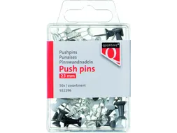Push pins Quantore blister assorti