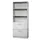 combikast,HxBxD 2004x800x420mm,3ordnerhoogte stelling,2hangmappenframe
