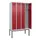 locker voor scheiding van kleding,HxBxD 2120x1200x500mm,4vak