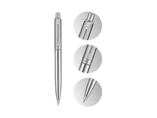 Balpen Sheaffer Sentinel 330 brushed chrome, chrome plated trims - 7