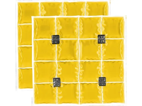 Inuteq COOLPAC 21˚C PCM Koelpad 1362012116 Geel set van 2