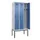 locker voor scheiding van kleding,HxBxD 2120x900x500mm,3vak