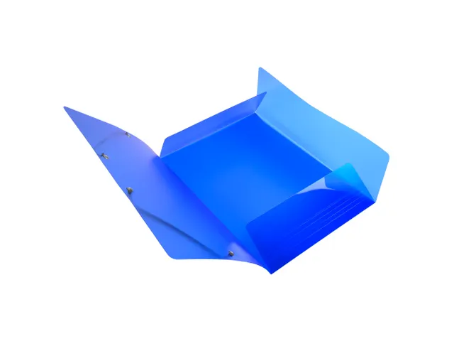 Iderama Elastomap A4 3 Kleppen Polypropyleen Assorti Kleuren