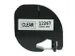 Labeltape Dymo Compatible Letratag 12267 12mm Zwart Op Transparant
