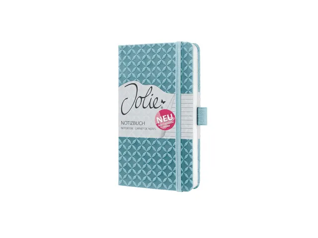 carnet de notes Sigel Jolie Flair A6 hardcover ligné ciel blue