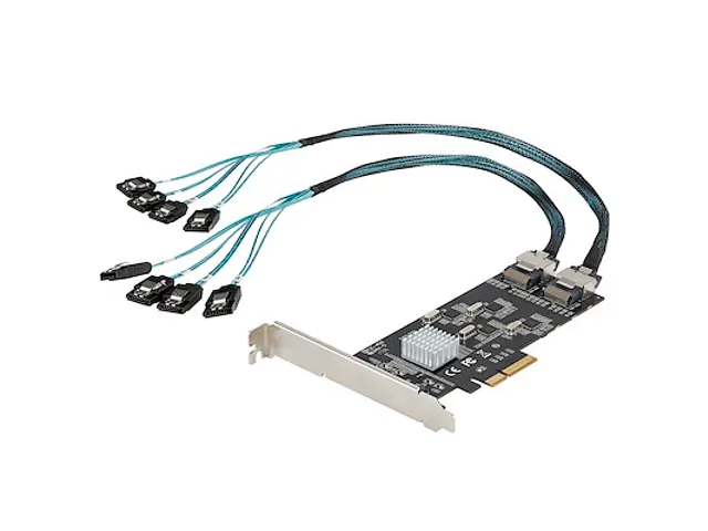 8 Port 6GBPS Sata PCIe Kaart Controller