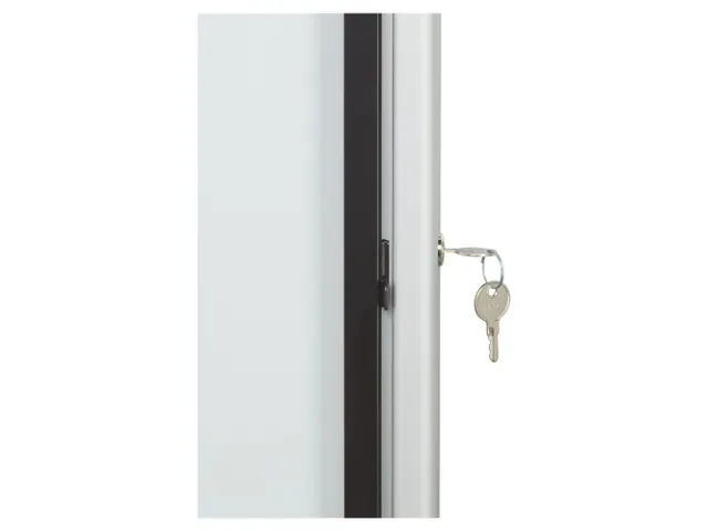 Nobo Binnenvitrine Draaideur 9xA4 Metaal