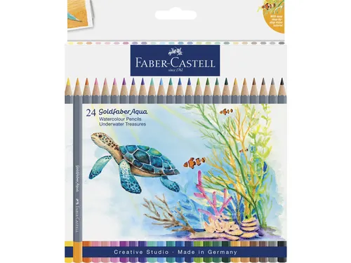 Aquarelpotlood Faber Castell Goldfaber Underwater Treasures kartonetui