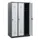schoollocker,HxBxD 1530x900x500mm,3vak,vak B 300mm,draaigrendel