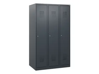 schoollocker,HxBxD 1530x900x500mm,3vak,vak B 300mm,cil.-slot - 2