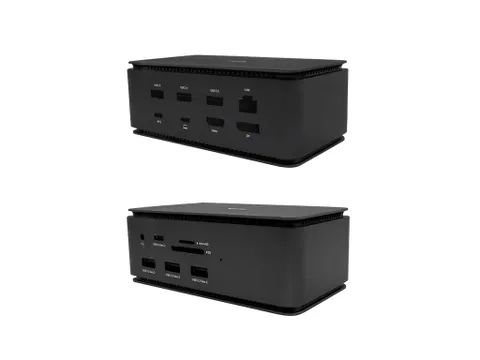 USB4 Metal Docking station Dual 4K HDMI DP + Power Delivery 80 W