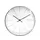 Wandklok NeXtime Big Stripe Ø20cm glas wit streepaanduiding