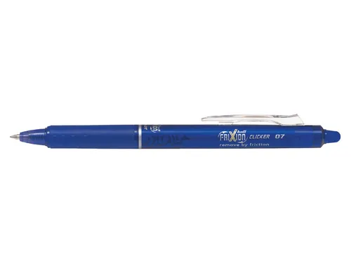 Rollerpen Pilot Frixion Ball Clicker 0.7mm Medium punt Blauw