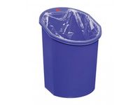 Afvalbak Twin Blauw 15 Liter