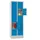 lockerkast,HxBxD 1850x600x500mm,2x5vakken,RAL7035,front RAL3000