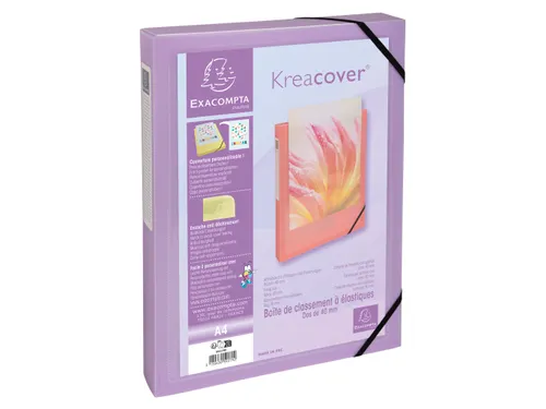 Klasseerdoos R40mm P P KREAC PASTEL geass