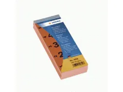 Herma Nummerblok Zelfklevend 1-500 Rood 28x56mm