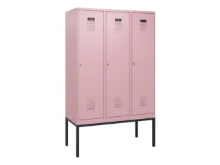 schoollocker,HxBxD 1950x1200x500mm,3vak,vak B 400mm,cil.-slot - 2