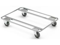 onderwagen voor kratten draagverm. 400kg laadvl. LxB 600x400mm
