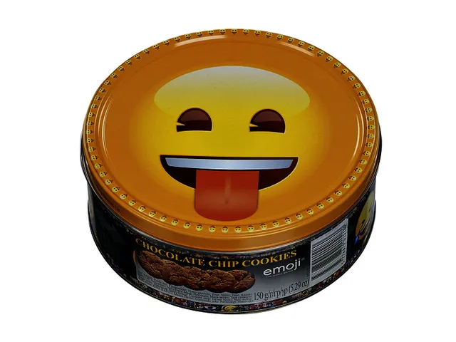 Biscuits en boîte Emoticone assorti 150g