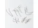 Houderassortiment,V. Perfoplaat,5Haakuitvoeringen,16-Delig,Verchroomd