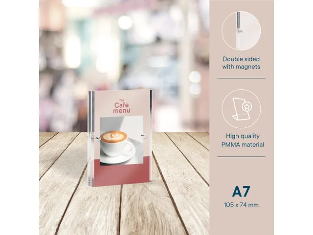 Europel Kaarthouder Luxe A7 Acryl