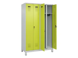 locker voor scheiding van kleding,HxBxD 1950x1200x500mm,4vak - 1