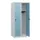 schoollocker,HxBxD 1530x600x500mm,2vak,vak B 300mm,draaigrendel