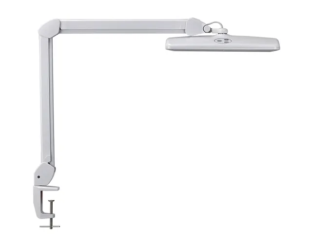 Werkpleklamp MAUL Intro LED tafelklem dimbaar wit