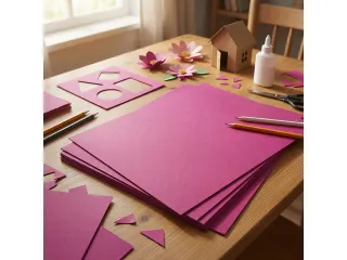 Fotokarton Kangaro 50x70cm 300gr pink pak 25 vel - 7